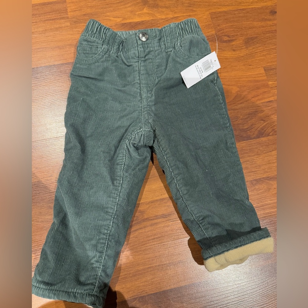 Old Navy Fleece lined pants size 12-18 months